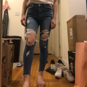 Ripped jeans